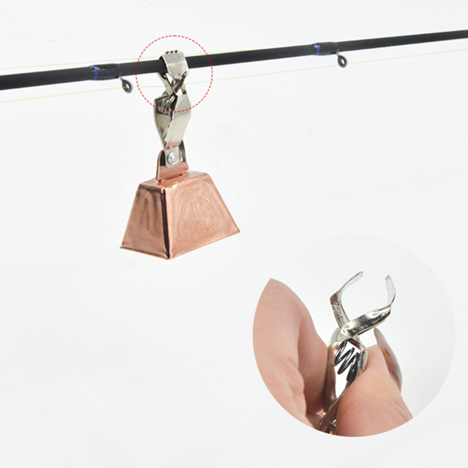Fishing Bell Alarm Stainless S - Fishing Rod Casting avaliação e preço