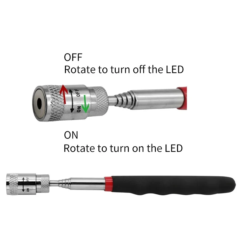 Telescopic Magnetic Pen Extend - Fishing Rod Travel avaliação e preço