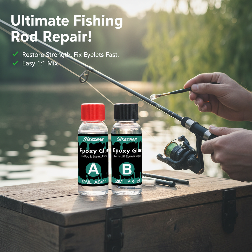 AB Epoxy 1:1 for Fishing Rod R - Fishing Rod Guide Replacement avaliação e preço