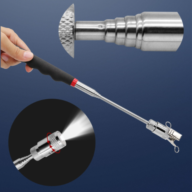 1pc Portable Magnetic PickUp T - Fishing Rod Travel avaliação e preço