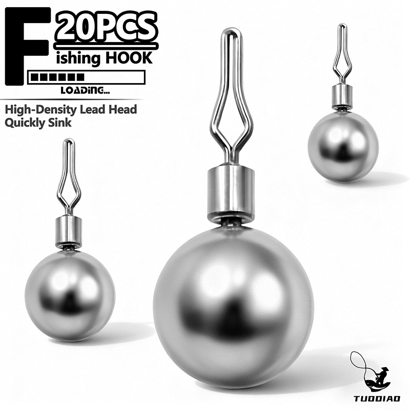 [TUODIAO] Round Drop Shot Sink - Fishing Rod Building Kit avaliação e preço