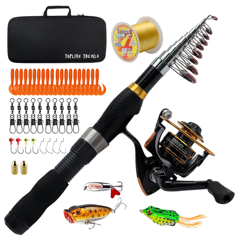 Portable Collapsible Ultraligh - Fishing Rod Telescopic avaliação e preço