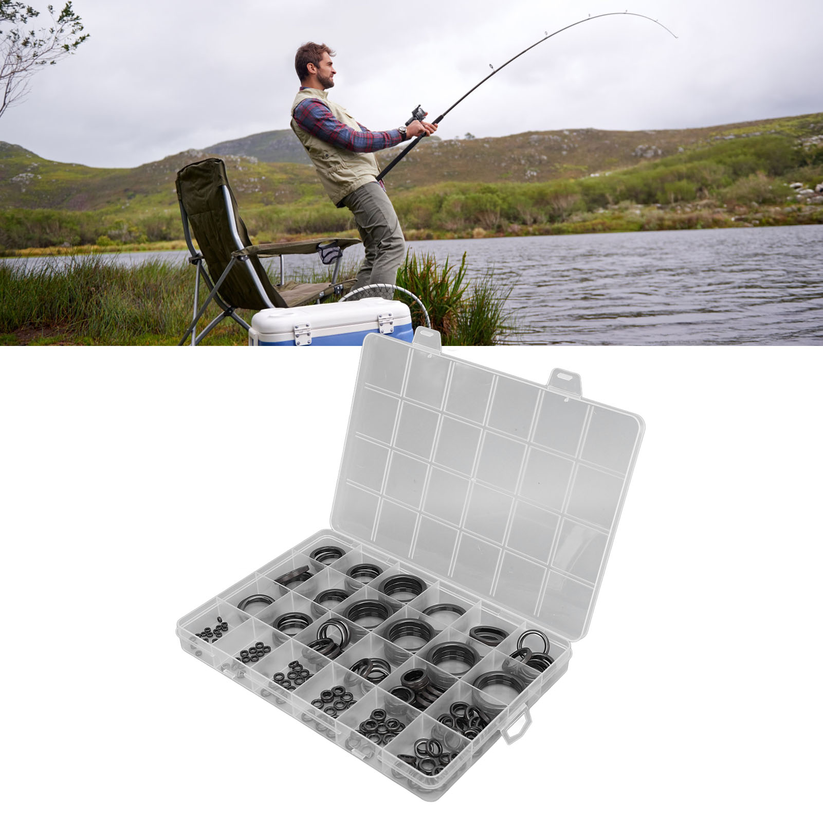Fishing Rod Guide Repair Kit F - Fishing Rod Guide Replacement avaliação e preço