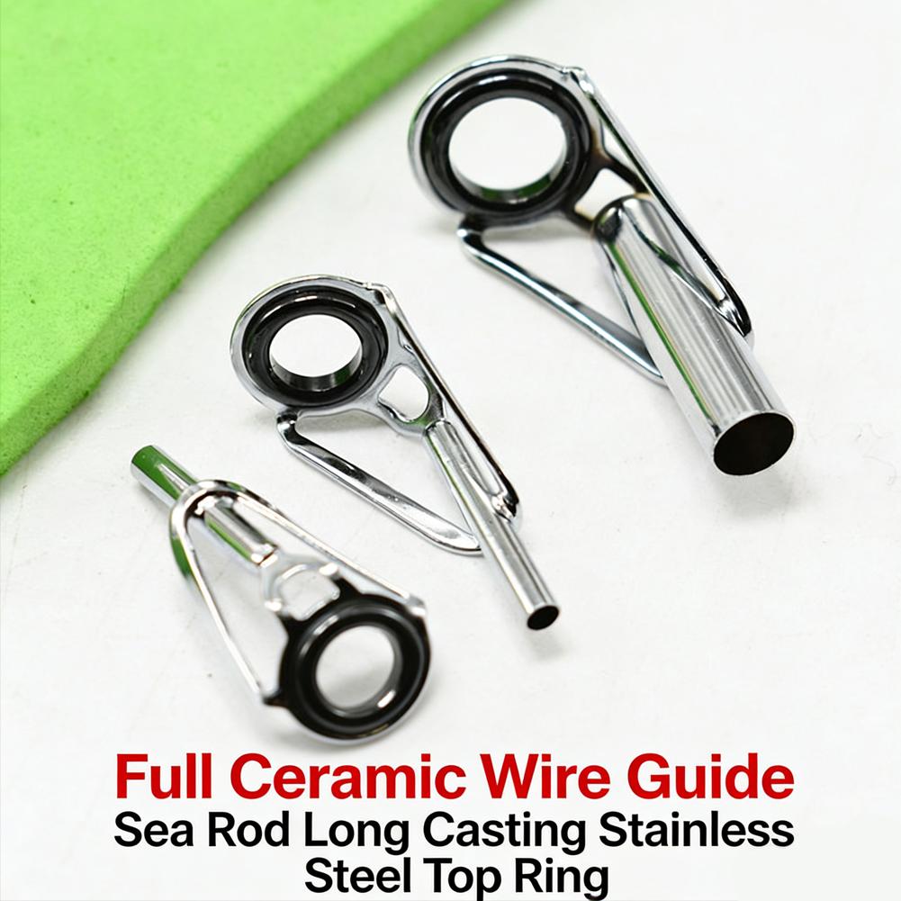 Rod Tip Repair Kit 10pcs Fishi - Fishing Rod Guide Replacement avaliação e preço