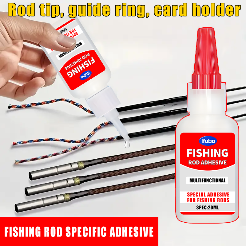 Ifubo Fishing Rod Adhesive, Mu - Fishing Rod Guide Replacement avaliação e preço