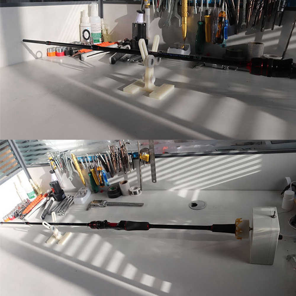 Adjustable Pole Support Stand  - Fishing Rod Building Kit avaliação e preço