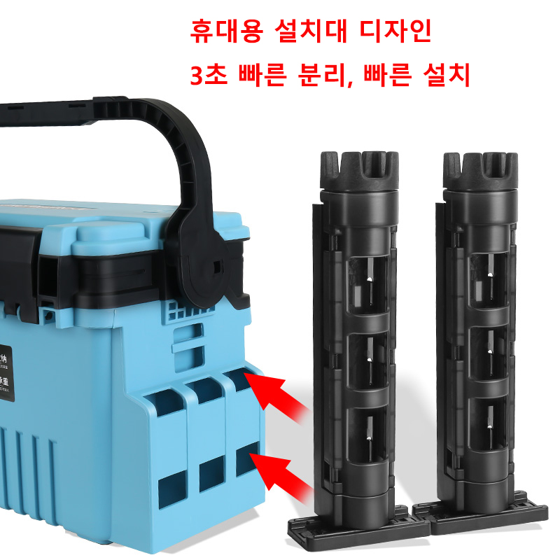 JSFUN Fishing Box Barrel Holde - Fishing Rod Travel avaliação e preço