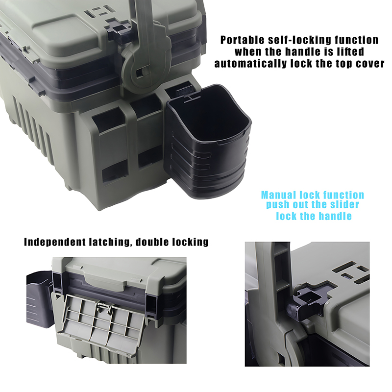 JSFUN Fishing Box Barrel Holde - Fishing Rod Travel avaliação e preço