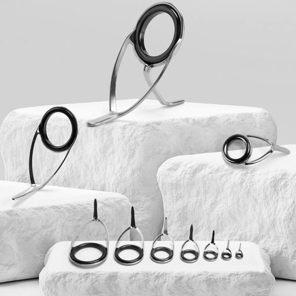 9pcs Stainless Steel Fishing R - Fishing Rod Repair Kit avaliação e preço