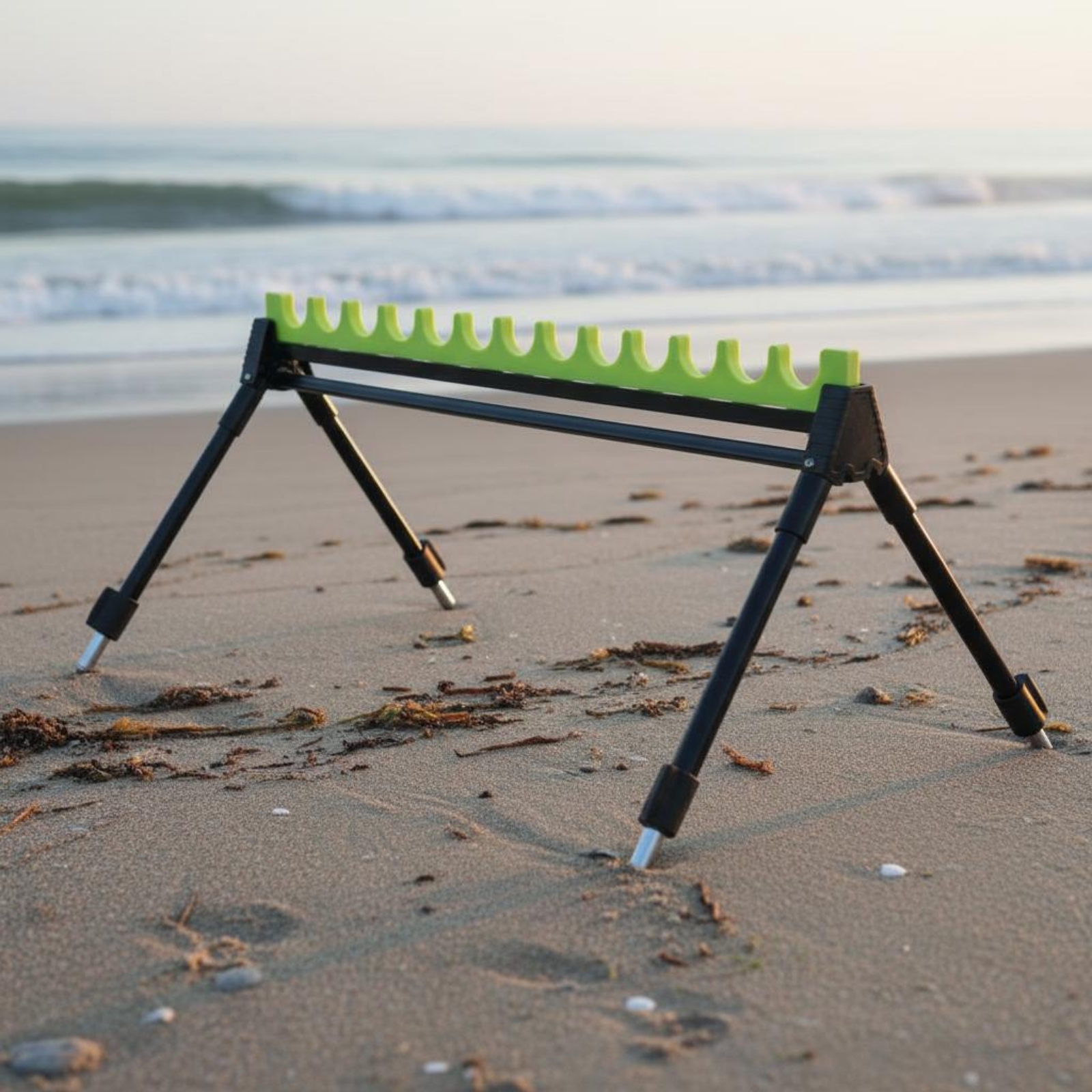 Beach Fishing Rod Stand Stable - Fishing Rod Telescopic avaliação e preço