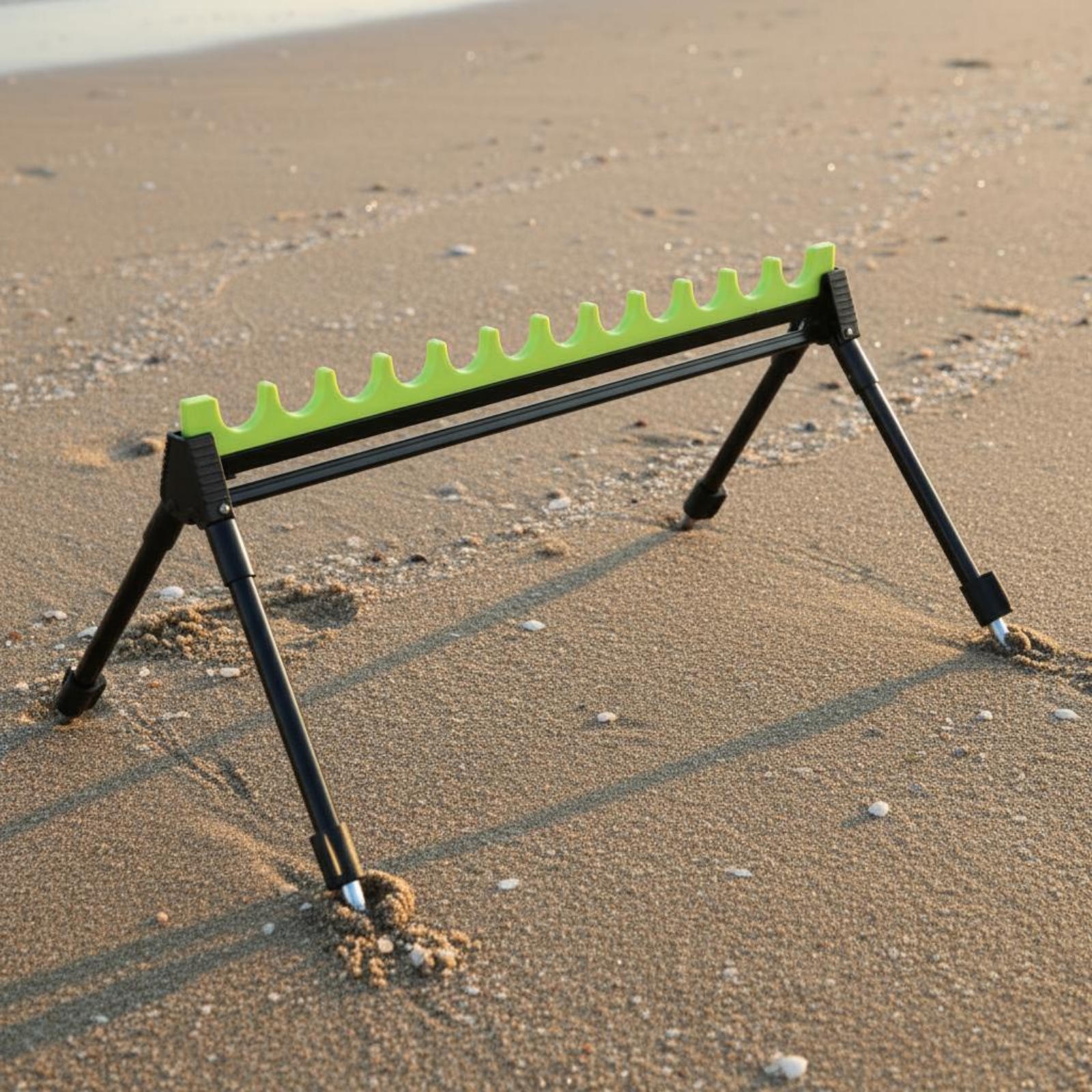 Beach Fishing Rod Stand Stable - Fishing Rod Telescopic avaliação e preço