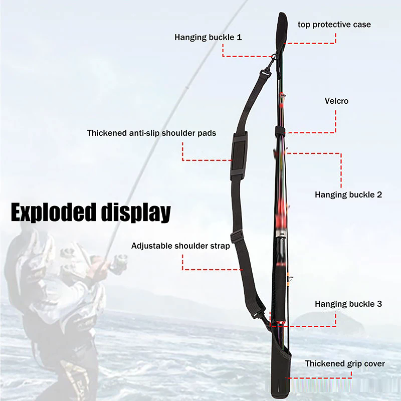 Adjustable Fishing Rod Storage - Fishing Rod Combo avaliação e preço