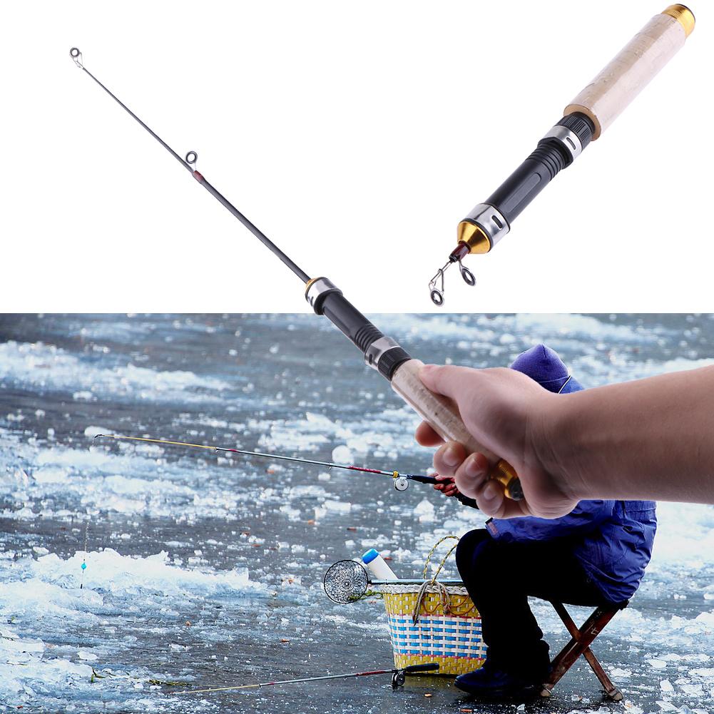 60cm Mini Telescopic Ice Fishi - Fishing Rod Ice avaliação e preço