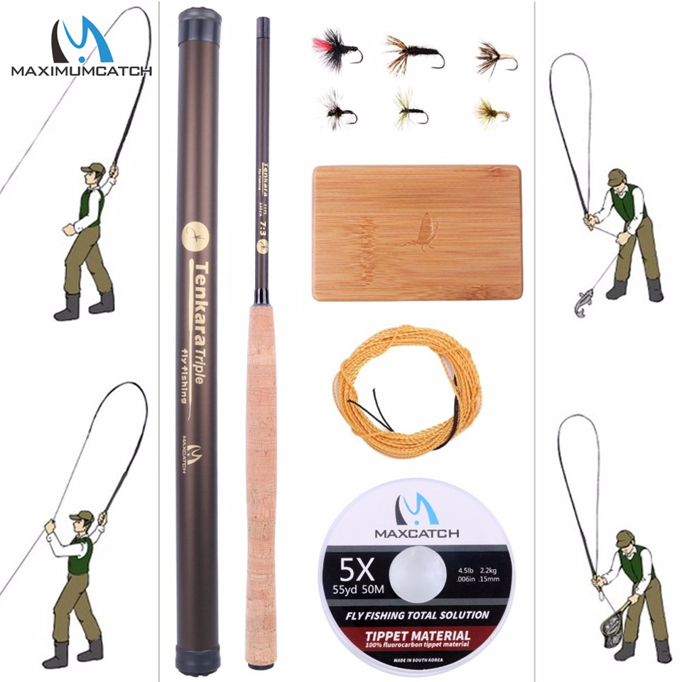 Maximumcatch 9-13FT V-Tenkara  - Fishing Rod Ice avaliação e preço