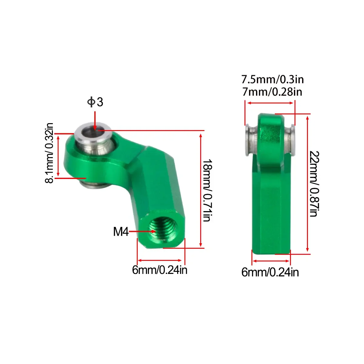 4Pcs M4 Metal Ball Head Holder - Fishing Rod Holder avaliação e preço