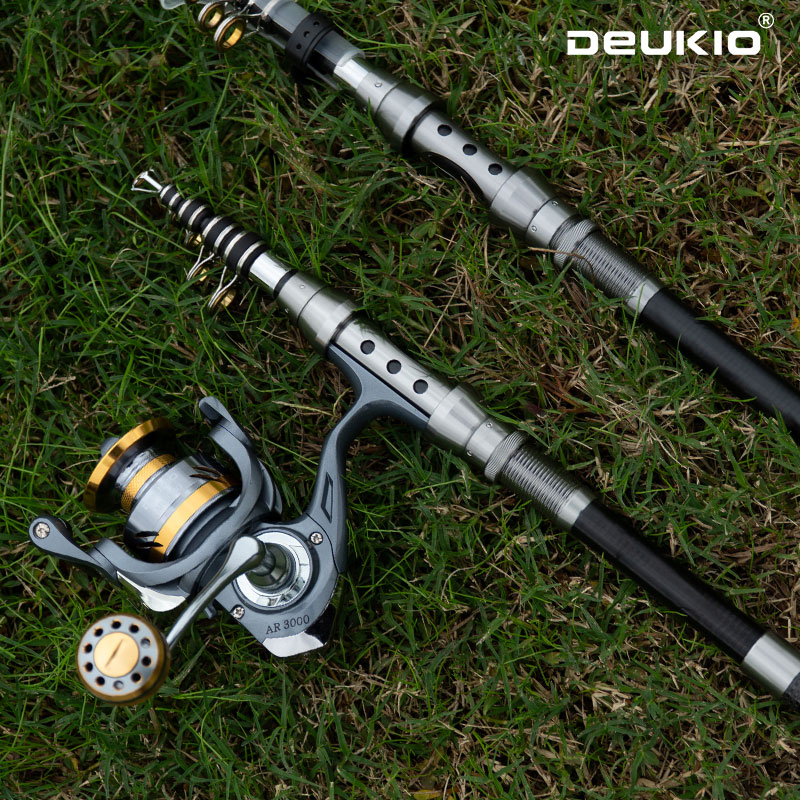 DEUKIO Fishing Rod and Reel Co - Fishing Rod Telescopic avaliação e preço