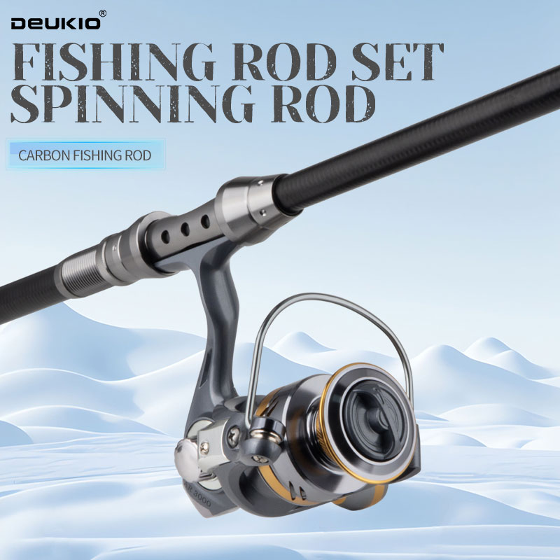 DEUKIO Fishing Rod and Reel Co - Fishing Rod Telescopic avaliação e preço