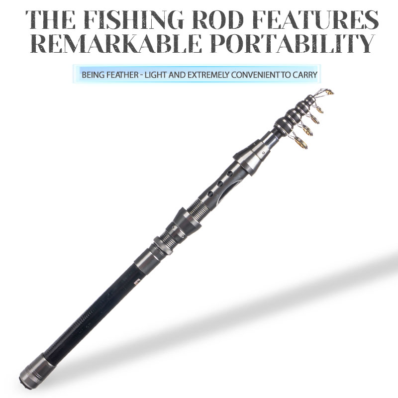 DEUKIO Fishing Rod and Reel Co - Fishing Rod Telescopic avaliação e preço