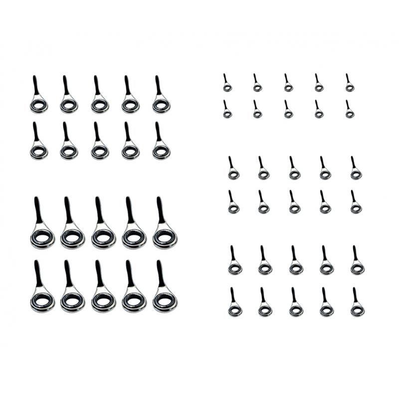 Set of 10 Telescopic Fishing R - Fishing Rod Guide Replacement avaliação e preço