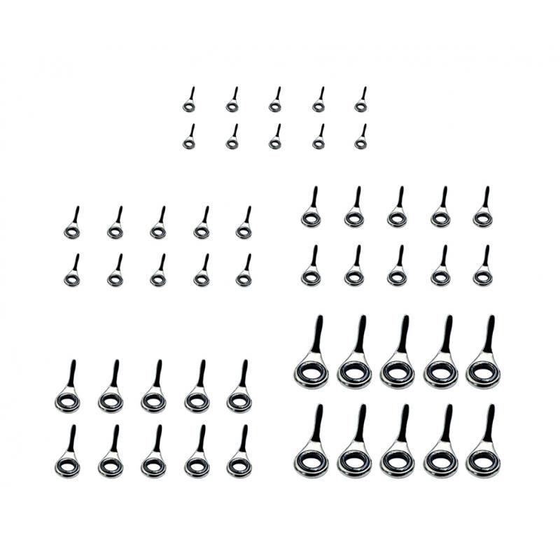 Set of 10 Telescopic Fishing R - Fishing Rod Guide Replacement avaliação e preço
