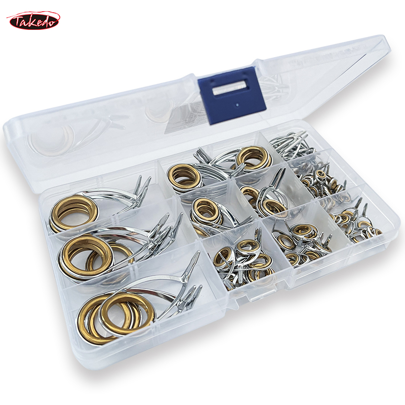TAKEDO TN75-1 5sets Spinning M - Fishing Rod Guide Replacement avaliação e preço