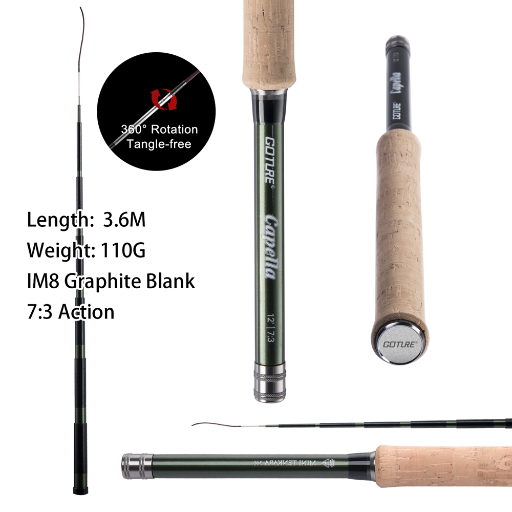 Goture Tenkara Fly Fishing Rod - Fishing Rod Fly avaliação e preço