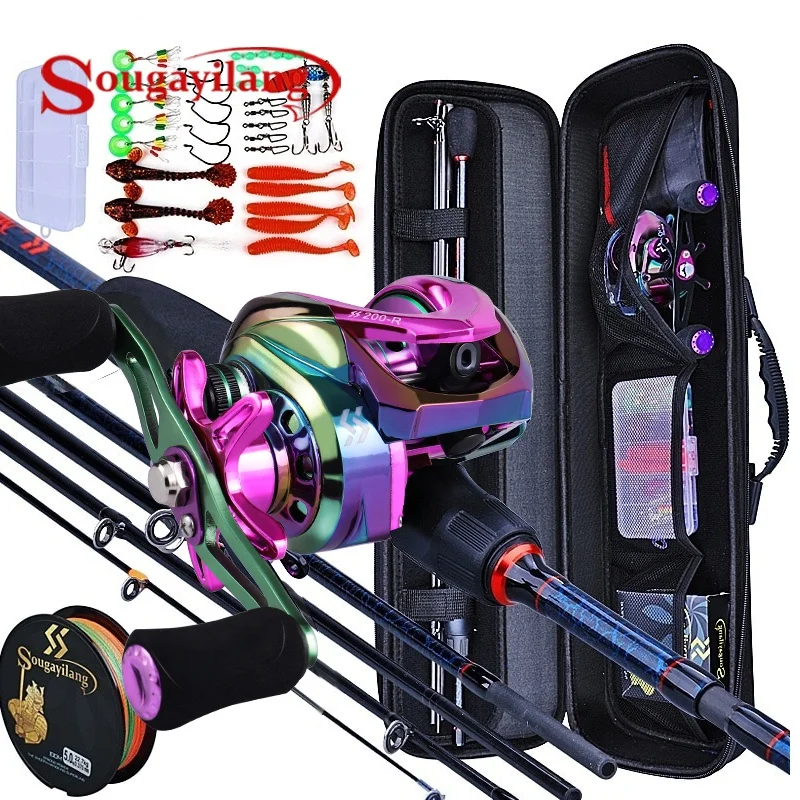 Sougayilang Fishing Rods and R - Fishing Rod Combo avaliação e preço