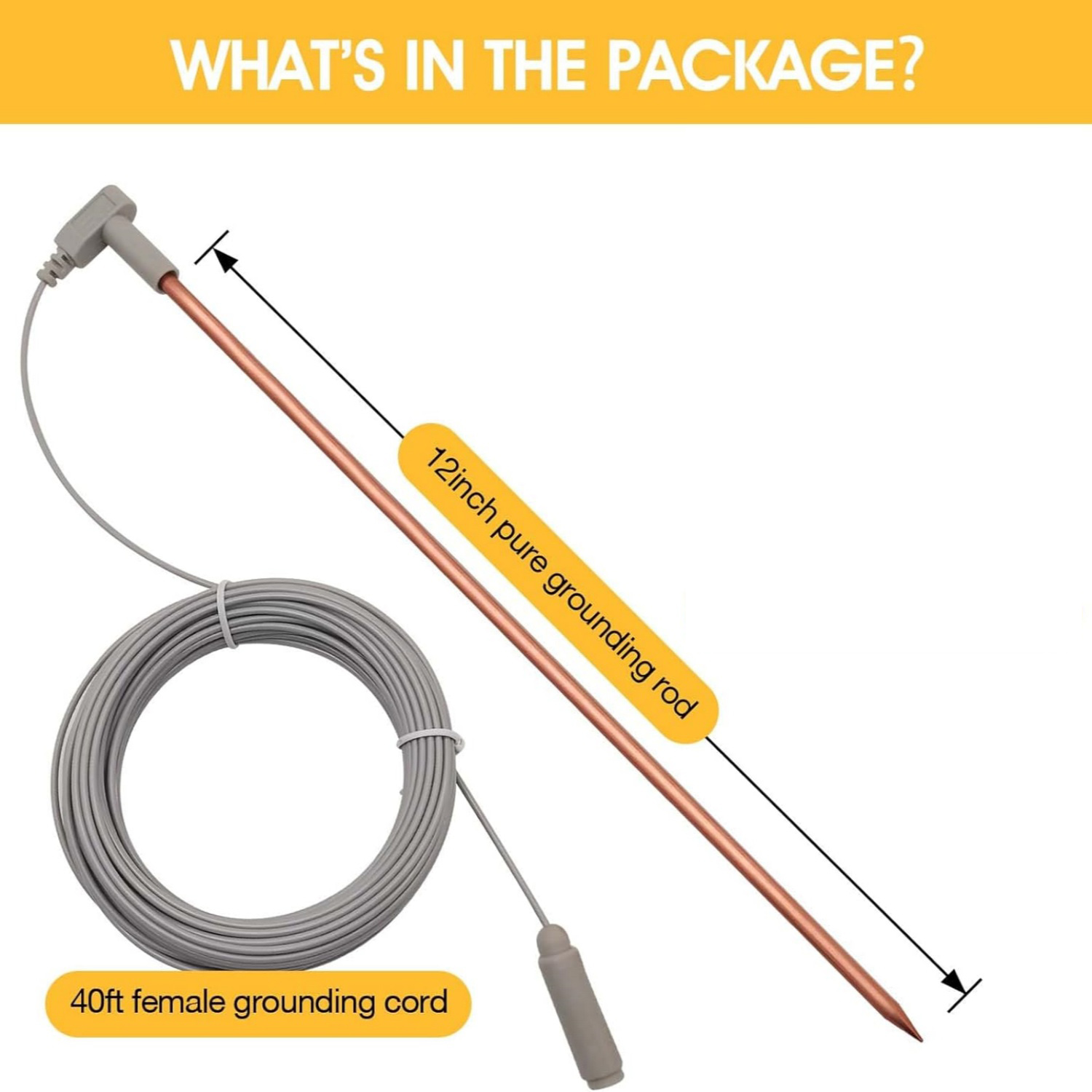 Copper Ground Rod with 40 ft/1 - Fishing Rod Travel avaliação e preço