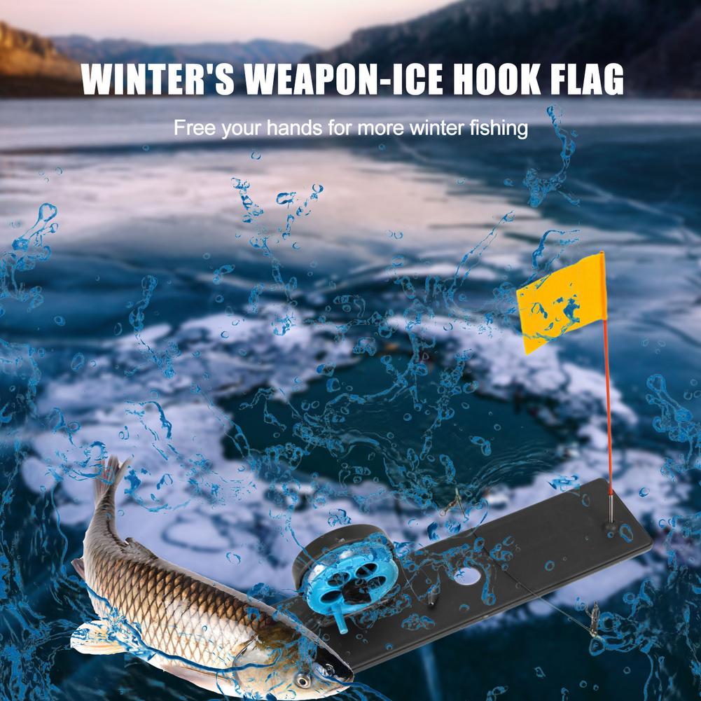 Ice Fishing Rod Tip-up Automat - Fishing Rod Ice avaliação e preço