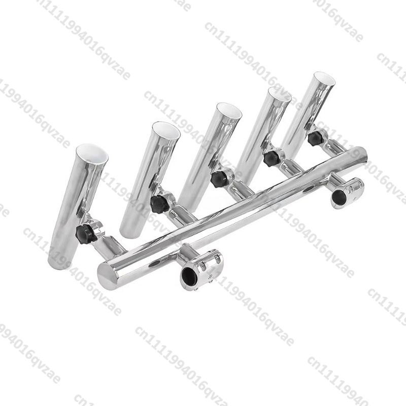 5 Tubes Stainless Steel Fishin - Fishing Rod Boat avaliação e preço