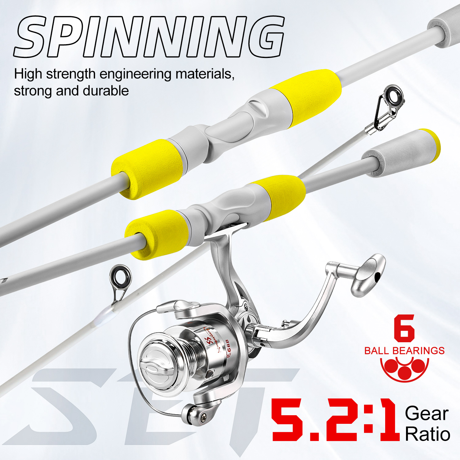 Sougayilang 2section Spinning  - Fishing Rod Carbon Fiber avaliação e preço