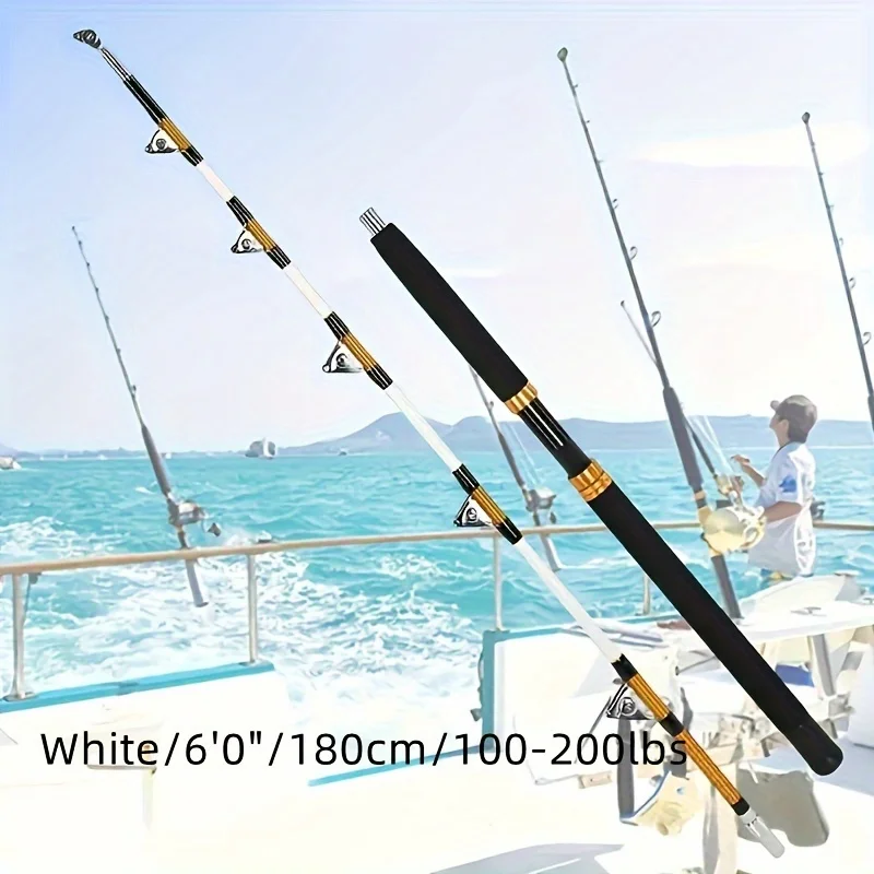 KEEHOME Trolling Rod 2-Section - Fishing Rod Boat avaliação e preço