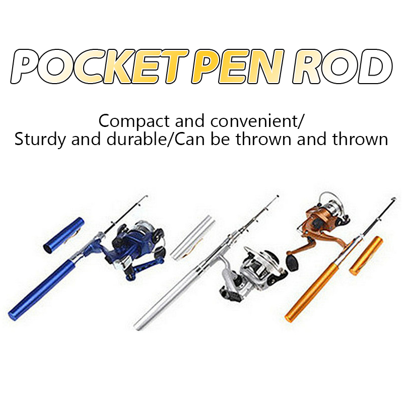 1M Pen Rod Set Mini Spinning R - Fishing Rod Telescopic avaliação e preço